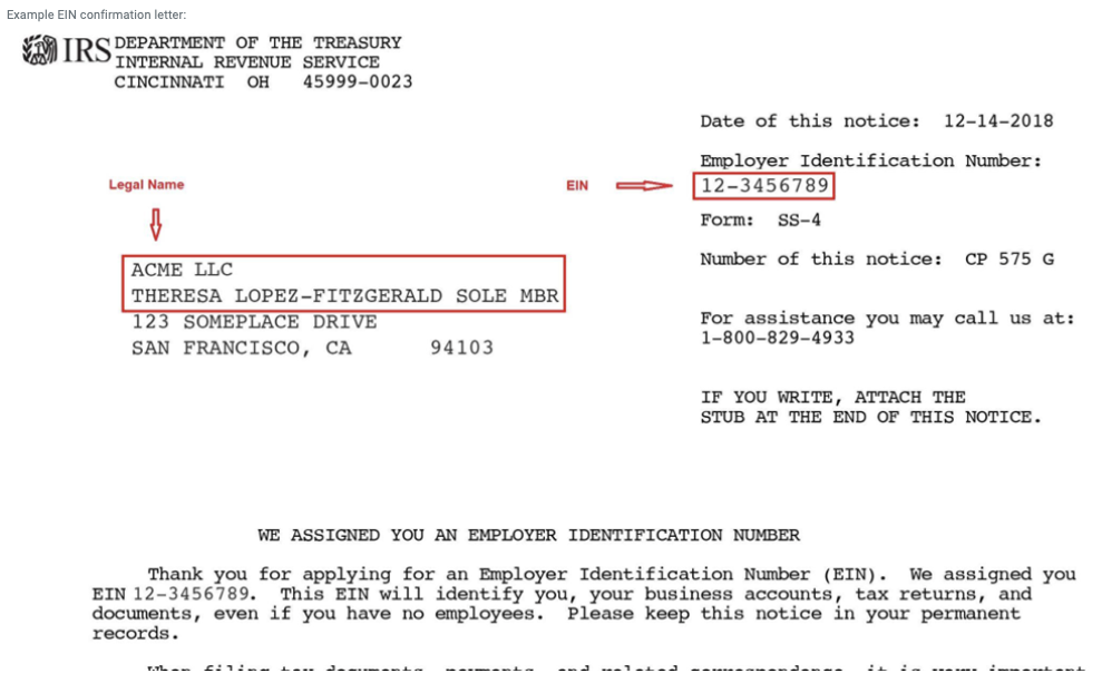 how to close a business federal tax id number